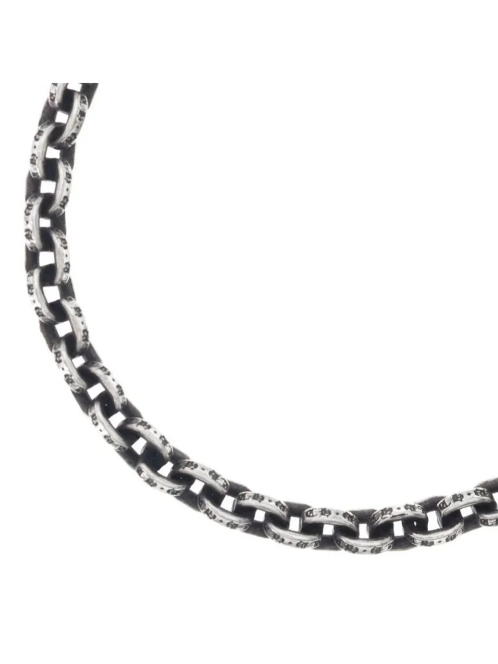 Chrome Hearts Paper Chain 20 Necklace Silver